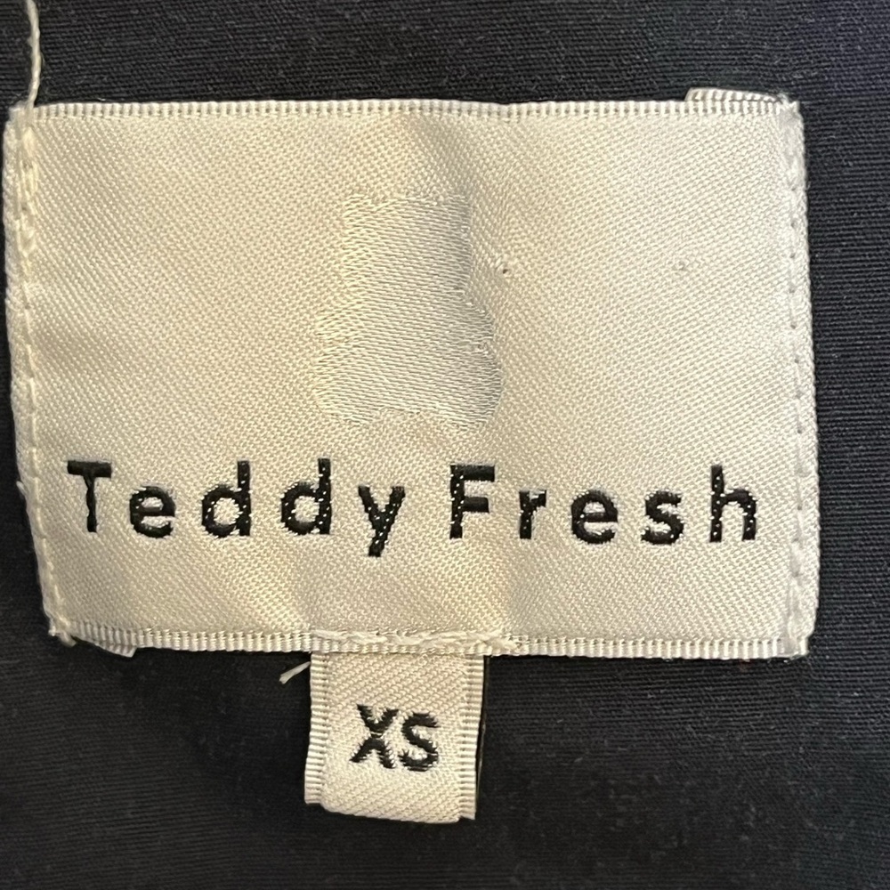 TEDDY FRESH Black Logo‎ Button Down Shirt - Picture 3 of 5